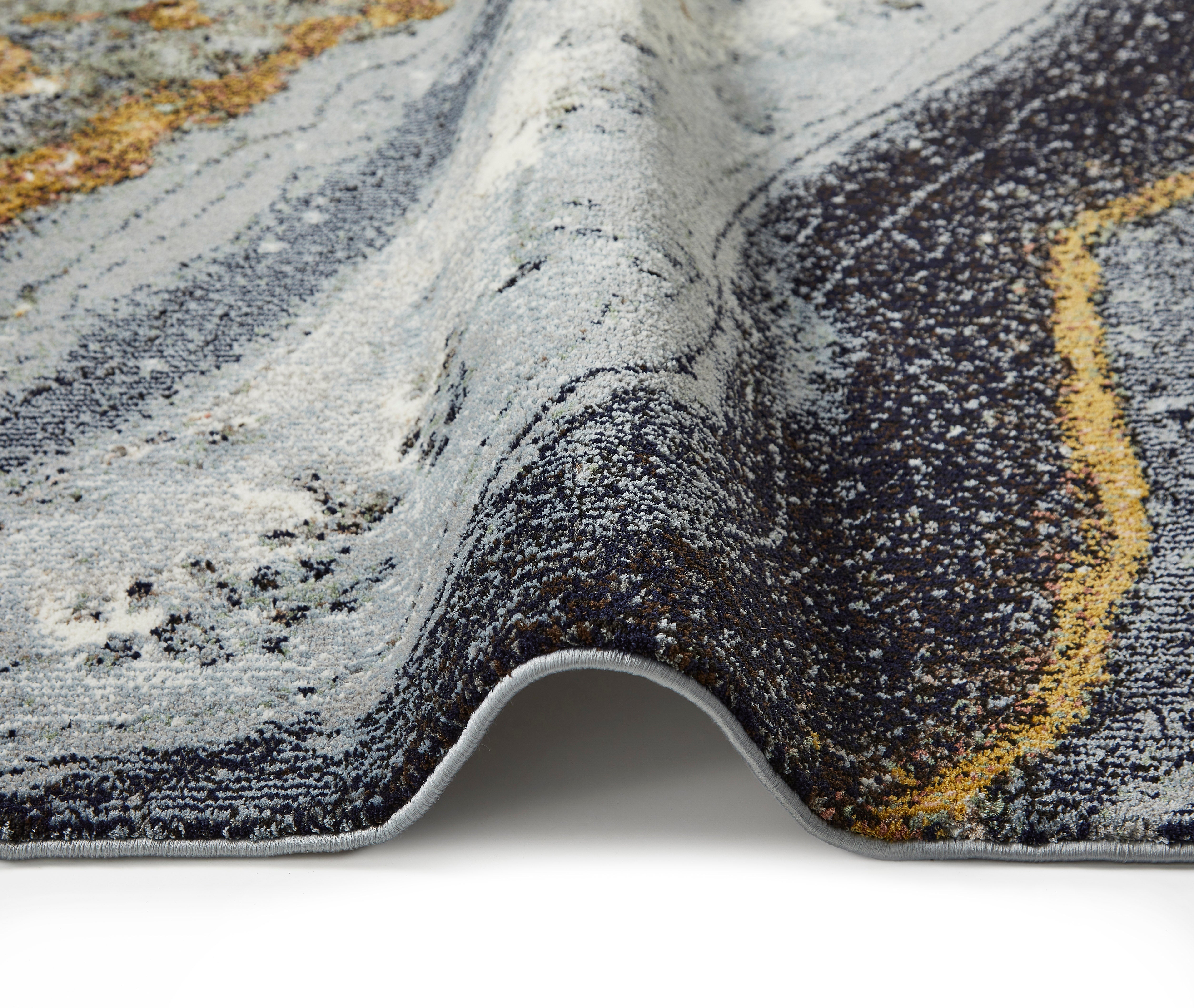 Concept Looms Amara AMA103 Grey Blue Bronze Large Rectangle Rug